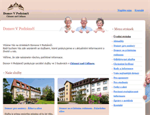 Tablet Screenshot of domov-podzamci.cz